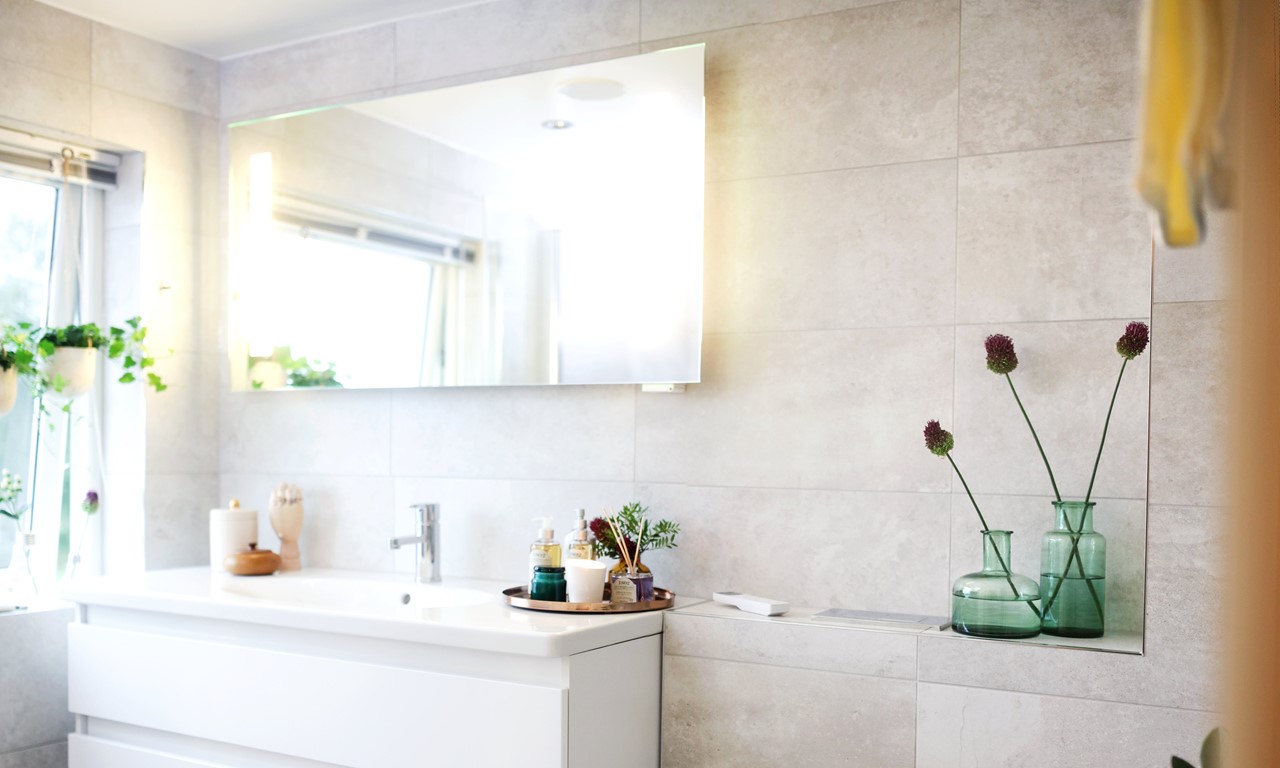 VB Rørlegger Funksjonell VVS nye badet til P4-vinner Stine Samuelsen